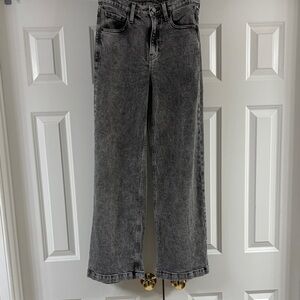 GAP High Rise Stride Jeans. Heather Gray. Sz 26/2R.